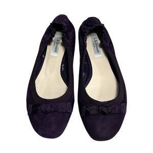 LK BENNETT Suede Leather Ballet Flat Shoes